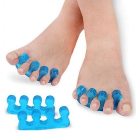 [FD42] Toe Clip Separation Foot Care Fixed Pedicure Foot Nail Toe Blue Foot Pad Blue 2ea