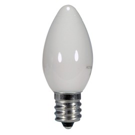 Satco S9157 0.5W C7/WH/LED/120V/CD
