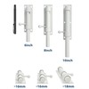 Alise Barrel Bolt Latch,Slide Bolt Latch,Heavy Solid 304 Stainless Steel