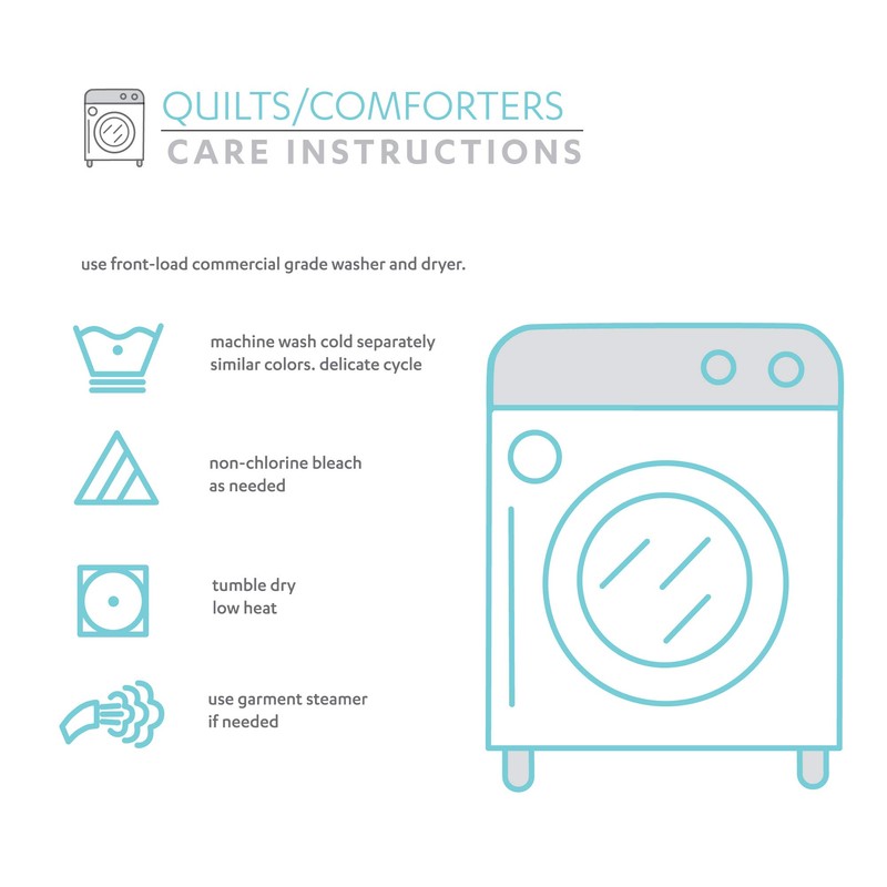 Lush Decor Comforter Farmhouse Stripe, Full/Queen, Neutral