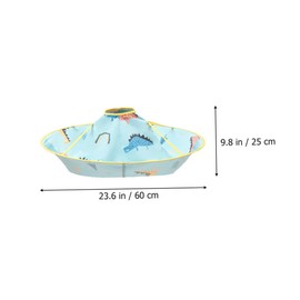 SAFIGLE Haircut Cape Lightweight Barber Umbrella for Compact Design with Cartoon Patterns Unisex Hair Cutting Cover for Boys