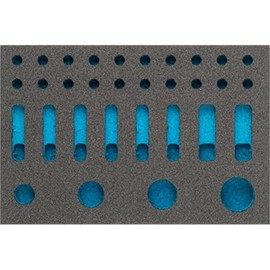 HAZET 163-346L 2-Component Soft Foam Insert - Multi-Colour