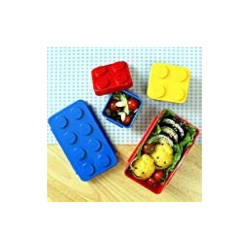Brick Design Stackable Lunch Box Container For Family Picnic Travel
