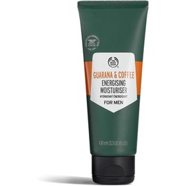The Body Shop Men's Guarana and Coffee Energizing Moisturizer, 100% Vegan, 3.3 Fluid Ounce