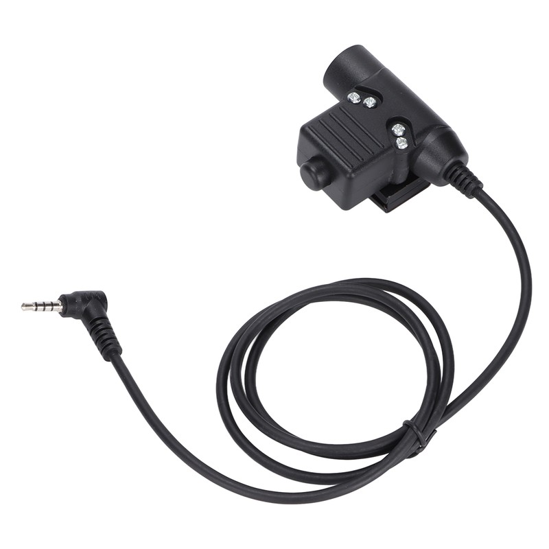 U94 PTT Headset System Adapter PU Tensile Wire Headset Military