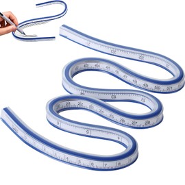 Curve Ruler Tailoring Supplies, Ruler 60 cm, Curve Template, Flexible Ruler, Professional Flexible Ruler, Can Be Used for Sewing, Drawing, Fashion Design and Woodworking