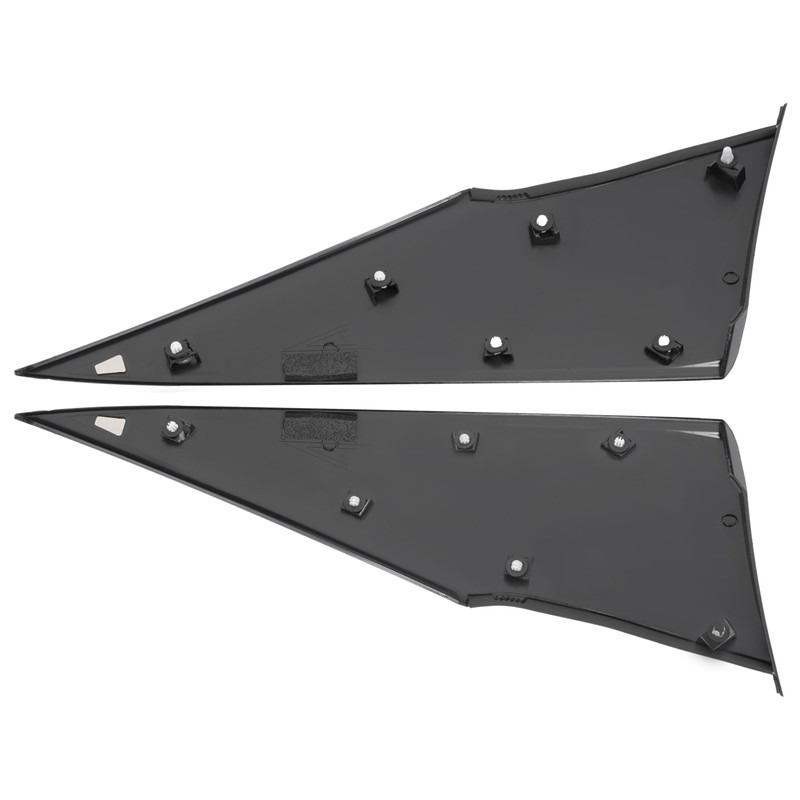 HECASA Rear Quarter Moldings Compatible with 2016-2022 Toyota Prius Prime