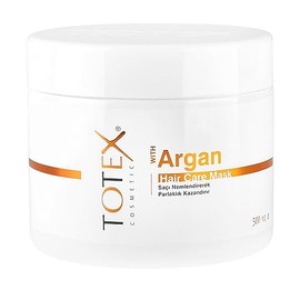 Totex Mascarilla Capilar Con Aceite De Argán | Mascarilla Capilar De Acondicionamiento Profundo Para Cabello Seco Y Dañado | Todo Tipo De Cabello 16,9 Oz 500 Ml 16,9 Onzas Líquidas (Paquete De 1)