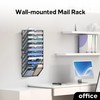 JMHUD 10 Tier Wall Hanging File Organizer, Paper Folder Holder