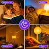 DALUXshop Amber Sleep Light Bulbs, Blue Light Blocking, A19 3W(40