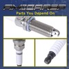 Iridium Platinum Spark Plugs 93501 Compatible with Acura ILX Honda