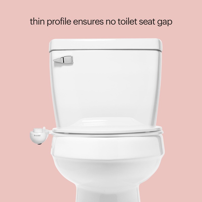 Brondell Fresh Spa Adjustable, Bidet Attachment FSA-15 for Toilet Seats