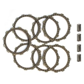 Clutch Friction Plate Set w/Springs - Fits Honda CB750F 1975-1978 - CB750K 1976-1978