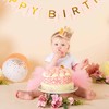 HUHJRUAR Boho Sun 1st Birthday Crown Hat - One Year