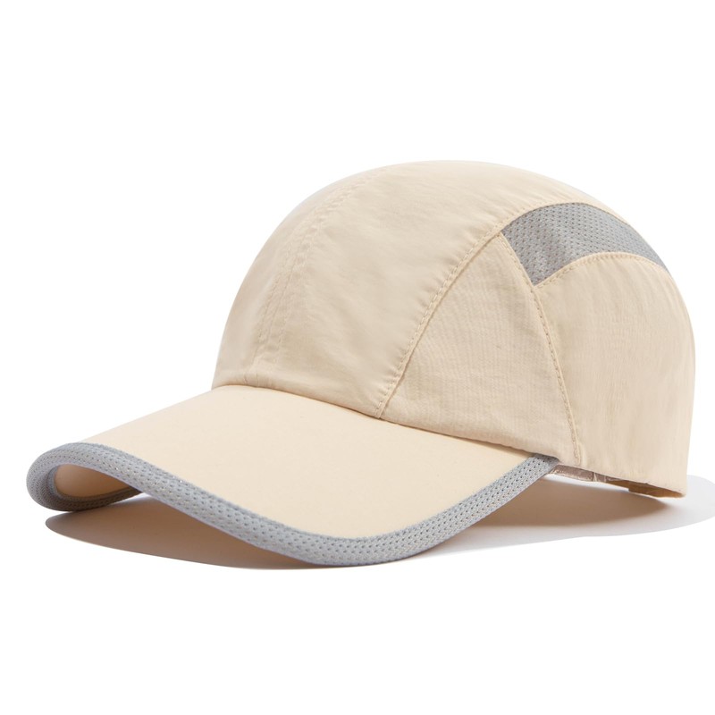 Clape Men's Breathable Run Hat Quick Dry Sport Cap Mesh