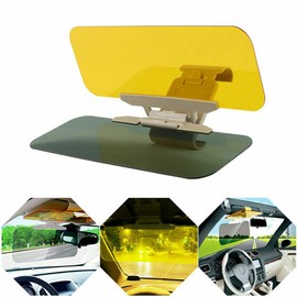MASO Car Sun Visor Extension, 2 in 1 Anti-Glare Driving HD Visor, Anti-glare Sunshade Blocking the Sun for Front Seat Driver and Passenger