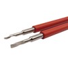 KD89 Horotec MSA05.007 Pair of Hand Levers with Varnished Aluminium