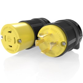 Journeyman-Pro L14-20 Plug + Connector Set Extension Power Cord Ends L14-20P L14-20R / L14-20C