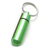 Economy Key Ring Pill Box (Green)