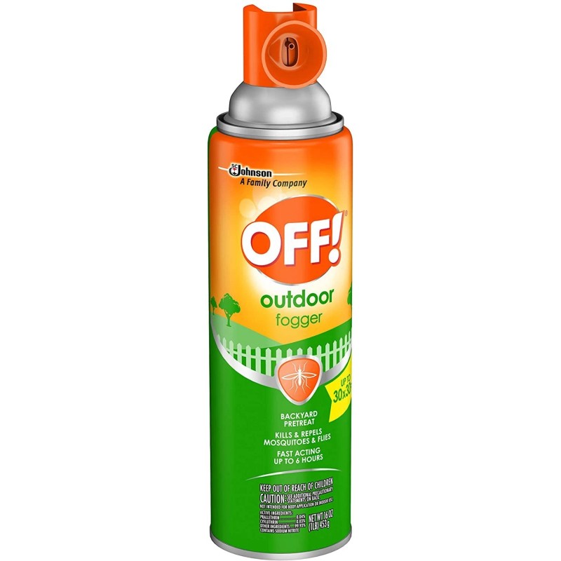 Off! Wooden OFF Backyard Pretreat Outdoor Fogger, 16 Ounces -