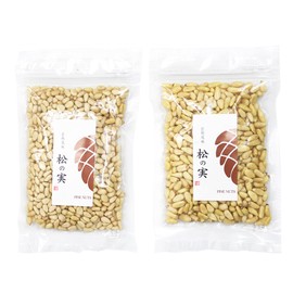 Pine Nut Eat Comparison Set, 3.5 oz (100 g) + Special 3.5 oz (100 g) (Rich in Minerals and Dietary Fiber), Additive-free, Raw Medicinal Food, Salt-free, Oil-free, Zipper Bag