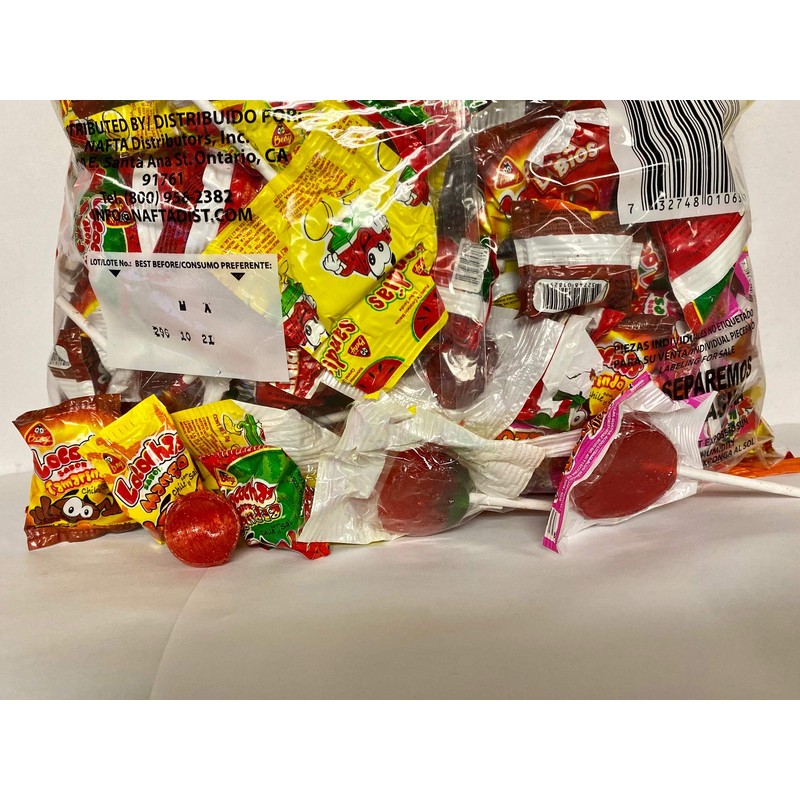BENY PINATA MIX 5LB BAG HARD SUGAR CANDIES (WITH CHILI)