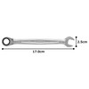 TONE Ratchet Glasses Wrench RM-12 Double Side Width 0.5 inches