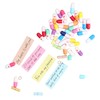 370Pcs Message Capsules Deliver Message Cute Patterns Cute Love Capsules