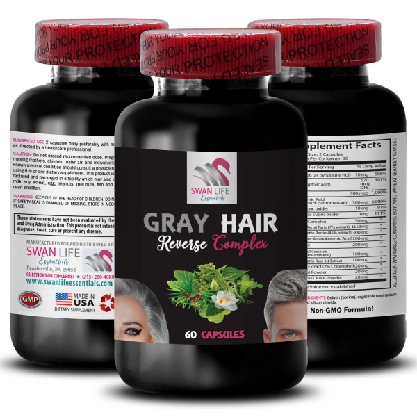 SWAN LIFE ESSENTIALS Daily Revive Blend - GRAY HAIR REVERSE