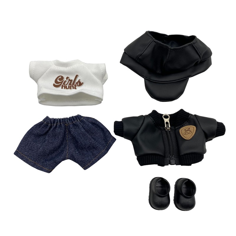AXLUCE LOVE CLOTHES PLUSH (BLACK)