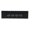 USB 3.2 Front Panel Hub 5.25in 4 Ports 10Gbps Stable