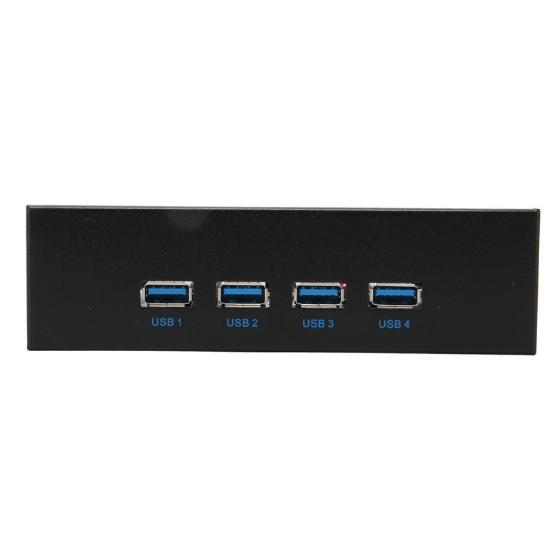 USB 3.2 Front Panel Hub 5.25in 4 Ports 10Gbps Stable
