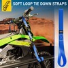 Soft Loop Tie Down Straps - 1,500 Load Capacity &