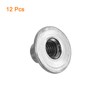sourcing map M8 T-nuts, 12pcs Carbon Steel Tee Nut Round