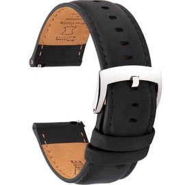 CORROPELLE Leather Watch Straps Quick Release 18 mm 19 mm 20 mm 21 mm 22 mm, Vintage Elegant High-Quality Replacement Leather Strap for Men and Women, Watch and Smartwatch