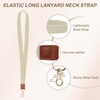 PATIKIL Elastic Lanyard for Keys, Cute Keychain Neck Lanyard for