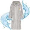 Smithy Bathrobe for Children, Girls, Boys, 100% Cotton Terry Towelling,