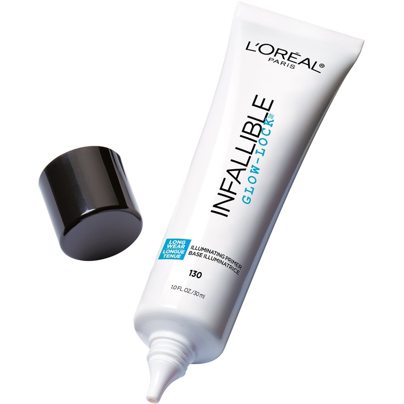 L'Oreal Paris Makeup Infallible Pro Glow-Lock Longwear Illuminating Face Primer,