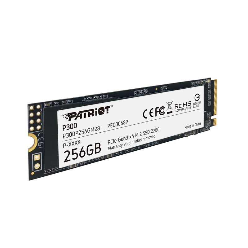 Patriot Memory P300 256GB M.2 SSD 2280 NVMe PCIe Gen