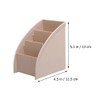 Operitacx 2Pcs plastic organizers white kitchen table desktop makeup organizer