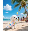 PET SHOW 4 Pack Dog Hawaiian Shirts for Small Doggies