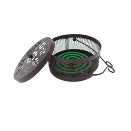 Mosquito Trap Incense Holder Tray Stylish Japanese Style Mosquito Trap Incense Sticker. Steel (Copper Color)