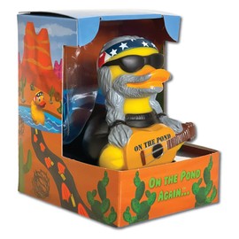 CelebriDucks - On The Pond Again - Floating Rubber Ducks - Collectible Bath Toy Gift for Kids & Adults of All Ages