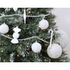 Christmas Concepts® Pack of 10-60mm Christmas Tree Baubles - Iridescent