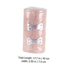 BESPORTBLE 2pcs Hand and Foot Protection Strap Self Bandage Leg Tape Wrist Wraps Put Dressing Ankle Elbow Support Wrist Band Support Gauze Wrist Brace Wrap for Body Polyester