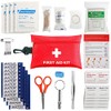 97-Piece Compact Travel First Aid Kit for Emergencies