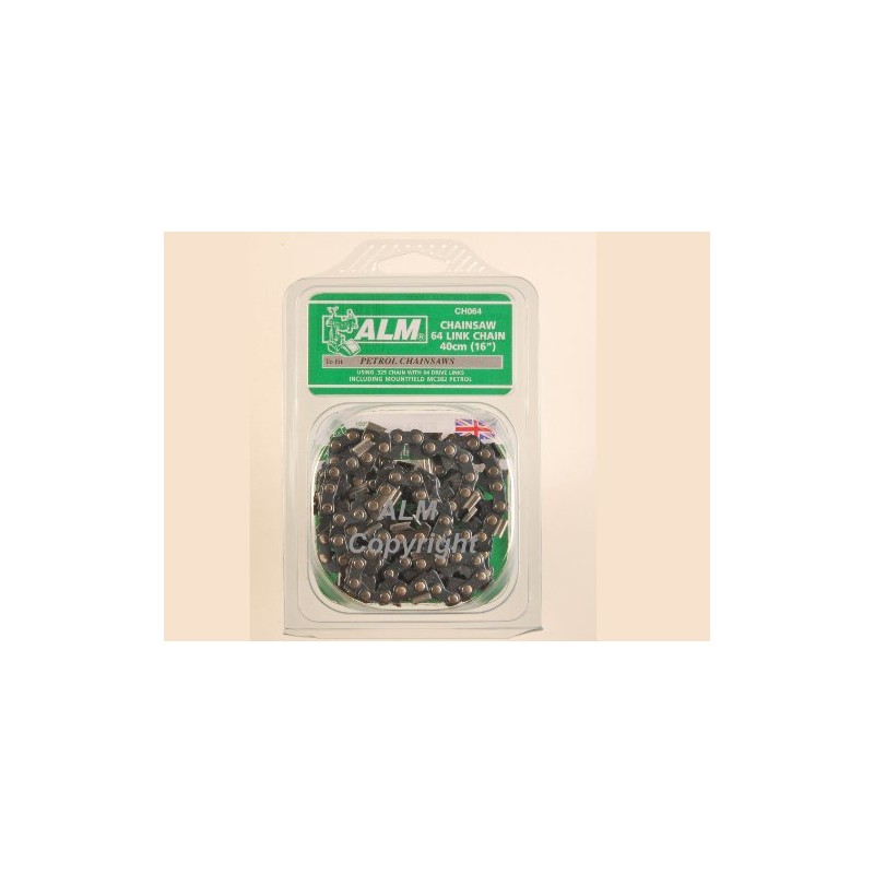 ALM Manufacturing CH062 3/8-inch x 62-Links Chainsaw Chain Fits 46cm