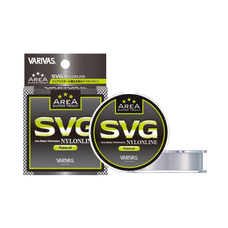 VARIVAS Super Trout Area SVG Nylon 150m Natural 3.5 lb