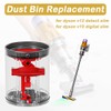 SpeHiate SpeHiate Ersatzteil Beh?lter f1r Dyson V12 Slim Staubsauger, Staubbeh?lter
