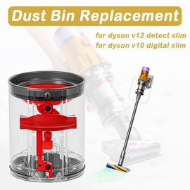 SpeHiate SpeHiate Ersatzteil Beh?lter f1r Dyson V12 Slim Staubsauger, Staubbeh?lter Zubeh?r Teile-Nr. 965272-01